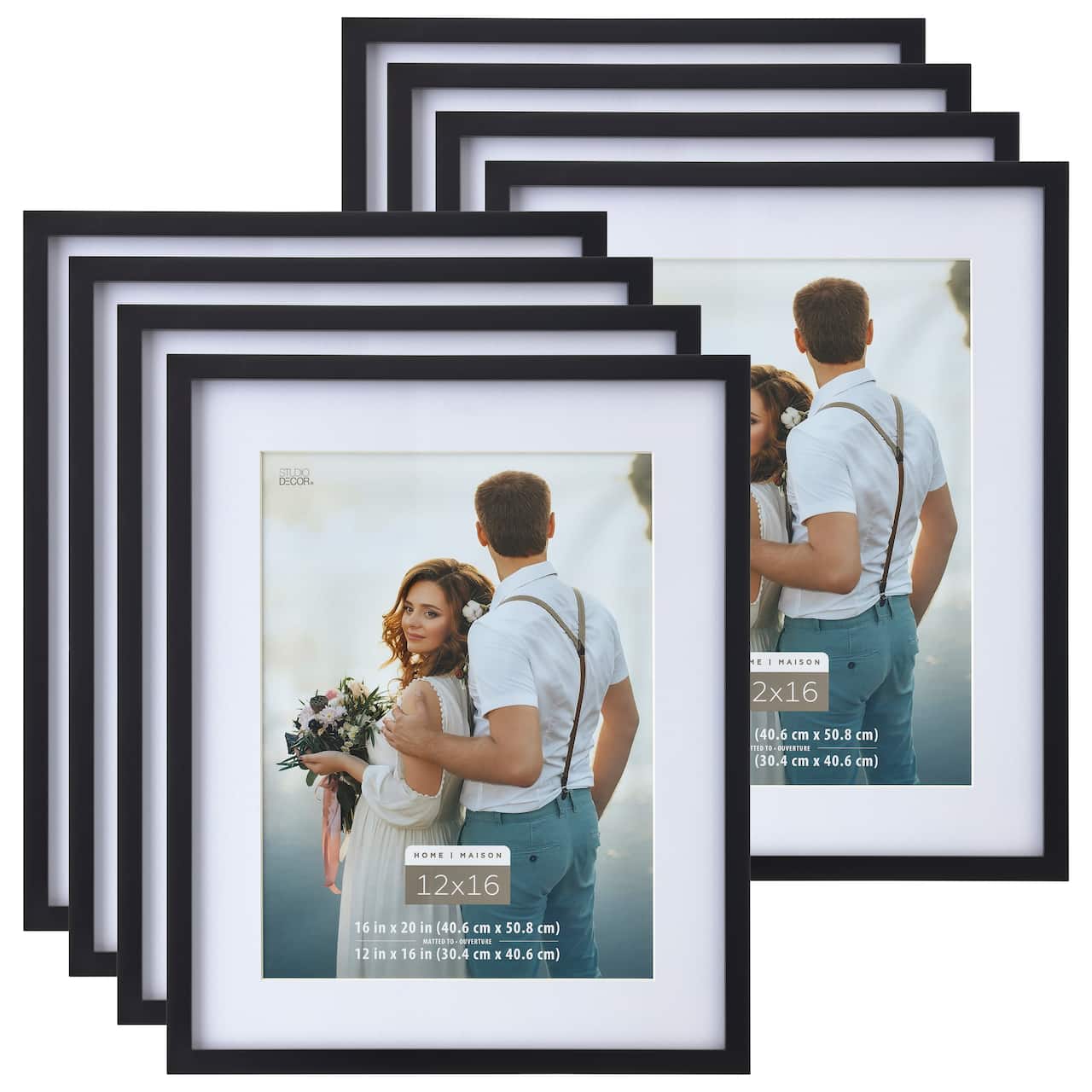 8 Pack: Home Black Tyler Frame by Studio Décor®
